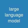 large language model