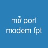 mở port modem fpt