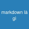 markdown là gì