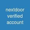 nextdoor verified account