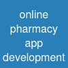 online pharmacy app development