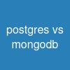 postgres vs mongodb