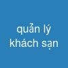 quản lý khách sạn