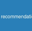 recommendation