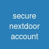 secure nextdoor account