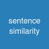 sentence similarity
