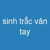 sinh trắc vân tay