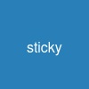 sticky