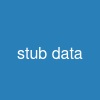 stub data