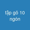 tập gõ 10 ngón