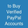 to Buy Verified PayPal Accounts