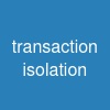 transaction isolation