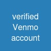 verified Venmo account