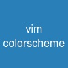 vim colorscheme