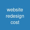 website redesign cost