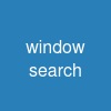 window search