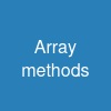 Array methods