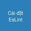Cài đặt EsLint