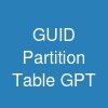 GUID Partition Table GPT