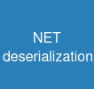.NET deserialization