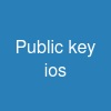 Public key ios