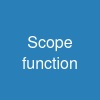 Scope function
