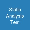 Static Analysis Test