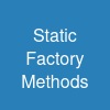 Static Factory Methods