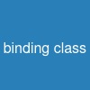 binding class