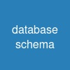 database schema