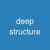 deep structure