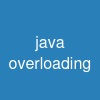 java overloading