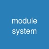 module system