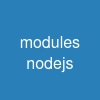 modules nodejs