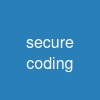 secure coding