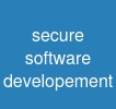 secure software developement