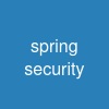 spring security