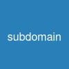 subdomain