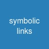 symbolic links