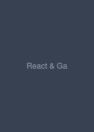 React & GatsbyJS開発入門