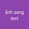 ảnh sang text