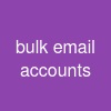 : bulk email accounts