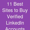 11 Best Sites to Buy Verified LinkedIn Accounts (Aged & Verified)