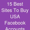 15 Best Sites To Buy USA Facebook Accounts