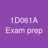 1D0-61A Exam prep