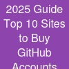 2025 Guide: Top 10 Sites to Buy GitHub Accounts