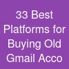 33 Best Platforms for Buying Old Gmail Acco