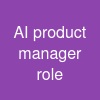 AI product manager role