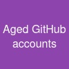 Aged GitHub accounts