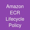 Amazon ECR Lifecycle Policy